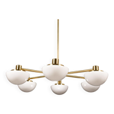 Chandelier Klaus Michalik Model Bau for Stockman Orno, Sweden, 1960