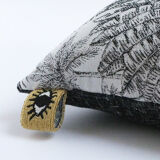 Coussin jungle - motifs tropical