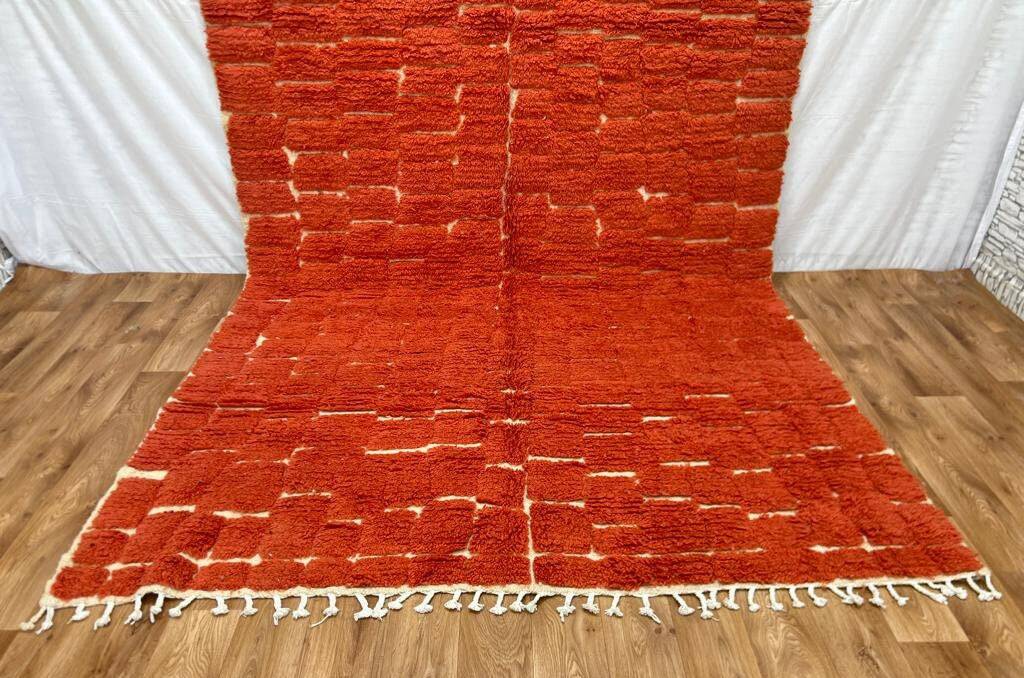Traditional Moroccan handwoven rug 2.5x1.5 m