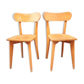 Pair of vintage bistro chairs