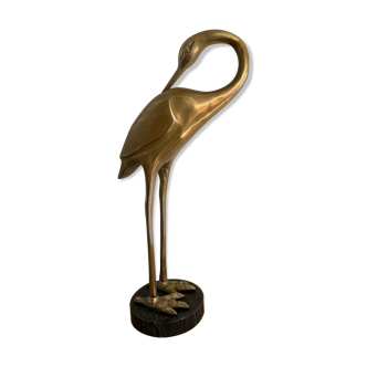 Brass heron