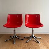 9 swivel chairs assigned to Osvaldo Borsani – Modus model for