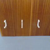 Mid-Century Walnut Wall Unit, 1960s, Set of 8