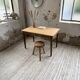 Bureau en pin et chêne 1950