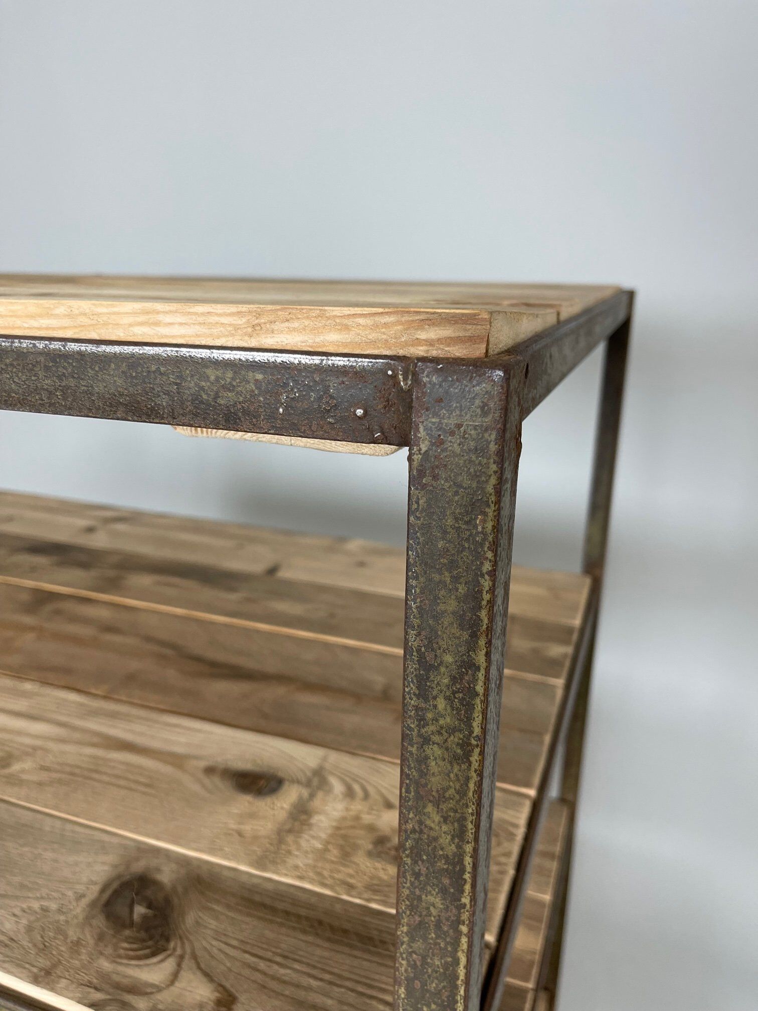 Vintage Industrial Shelf Rack