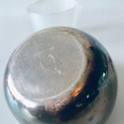 Small bonbonnière Apple in silver