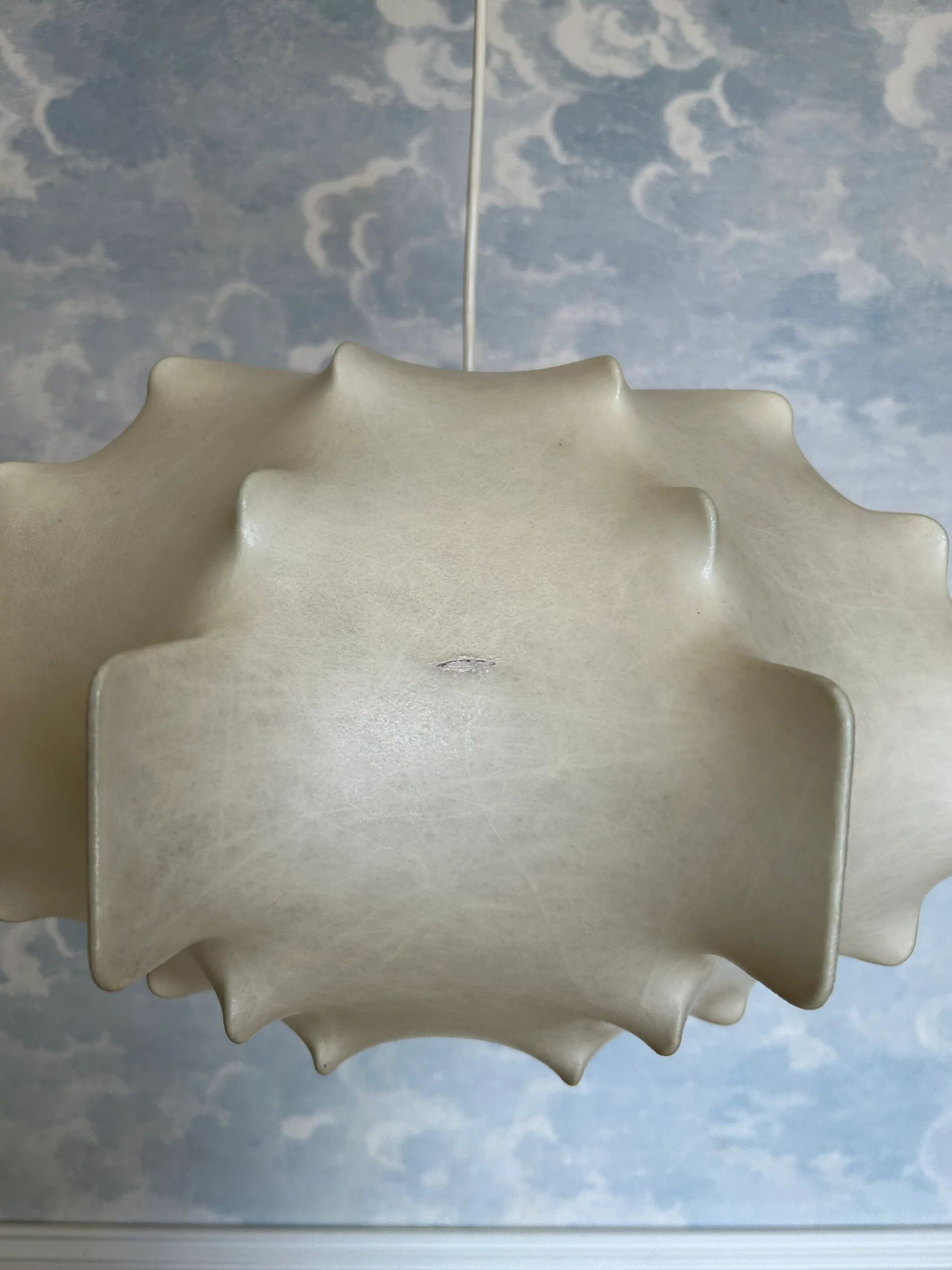 Suspension Cocoon by Goldkant, Germany, 1960s, in the style of Taraxacum S by Castiglioni FLOS.