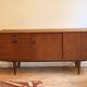 Scandinavian teak enfilade from the 1960s.