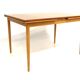 Table de salle à manger "portefeuille" en teck, Suède, 1960