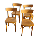 Série de 4 chaises bistrot Thonet