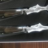 Set of 6 champagne flutes, Amour by Deutz
