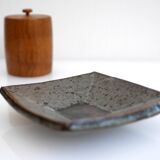 Mid-century modern pottery dish by Janet Leach, England