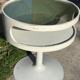 Vintage Space Age 70s Tulip Side Table Opal Mabel