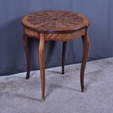 Marquetry gueridon, Louis XV style – first part of the 20th century