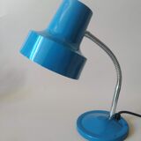 Vintage blue flexible desk lamp
