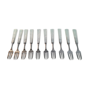 10 fourchettes à dessert