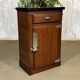 Bistro sideboard with 1 mahogany door and Formica top from the 1950s.