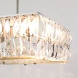 Bakalowits Vienna Faceted Crystal Chandelier Mid-Century, Austria, 1960s
