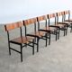Chaises vintage | chaises de salle à manger | chaises | années 1950