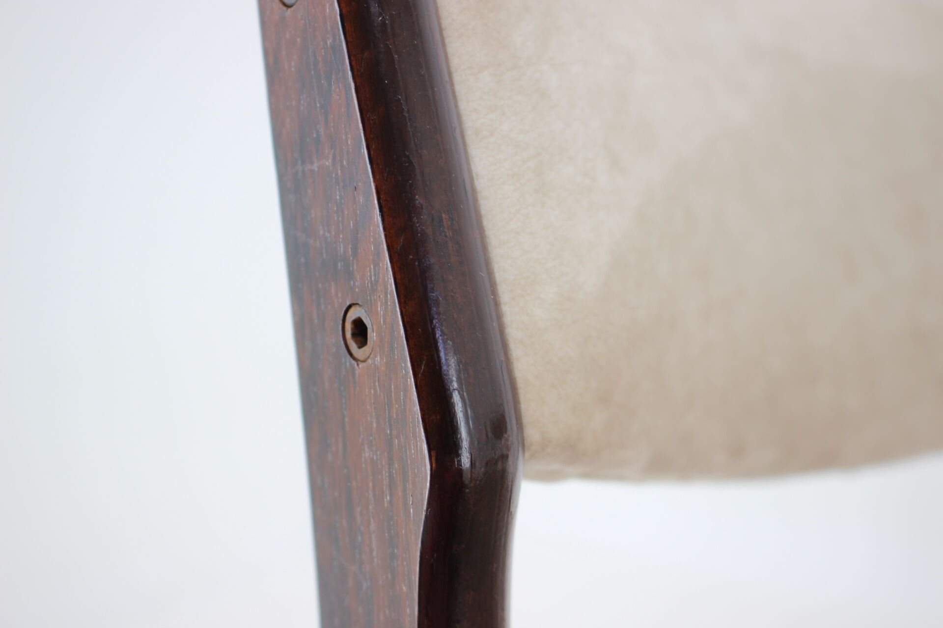 1960s danish palisander dining chairs, set of 6