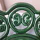 Green ceramic bowl