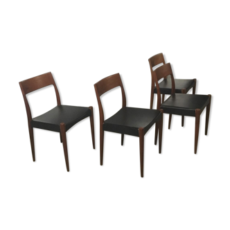 Dining chairs model 175 by Arne Hovmand Olsen for Mogens Kold, 1960