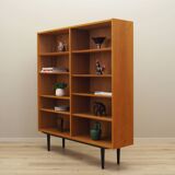 Ash bookcase, Danish design, 1970s, production: Hundevad