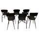Midcentury modern six seats dining table, Italy 1960 's