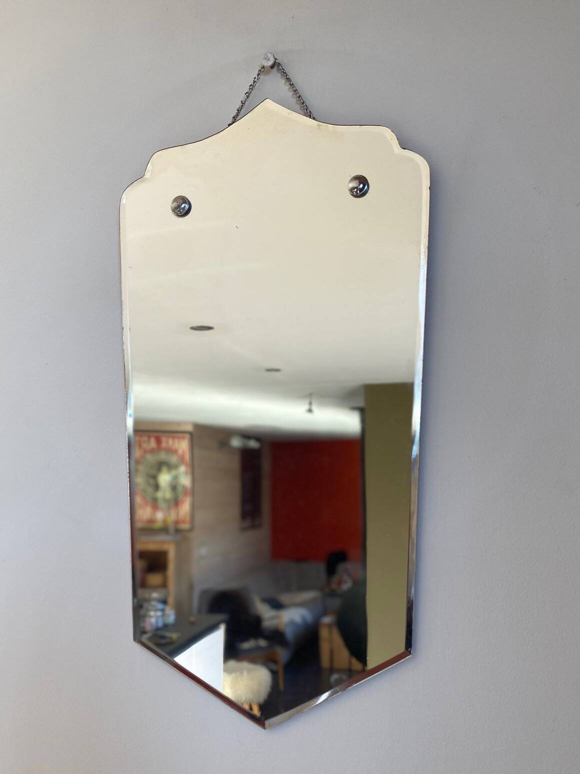 Art Deco Beveled Mirror