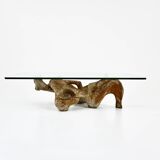 Coffee table by Claudio Trevi, 1970s