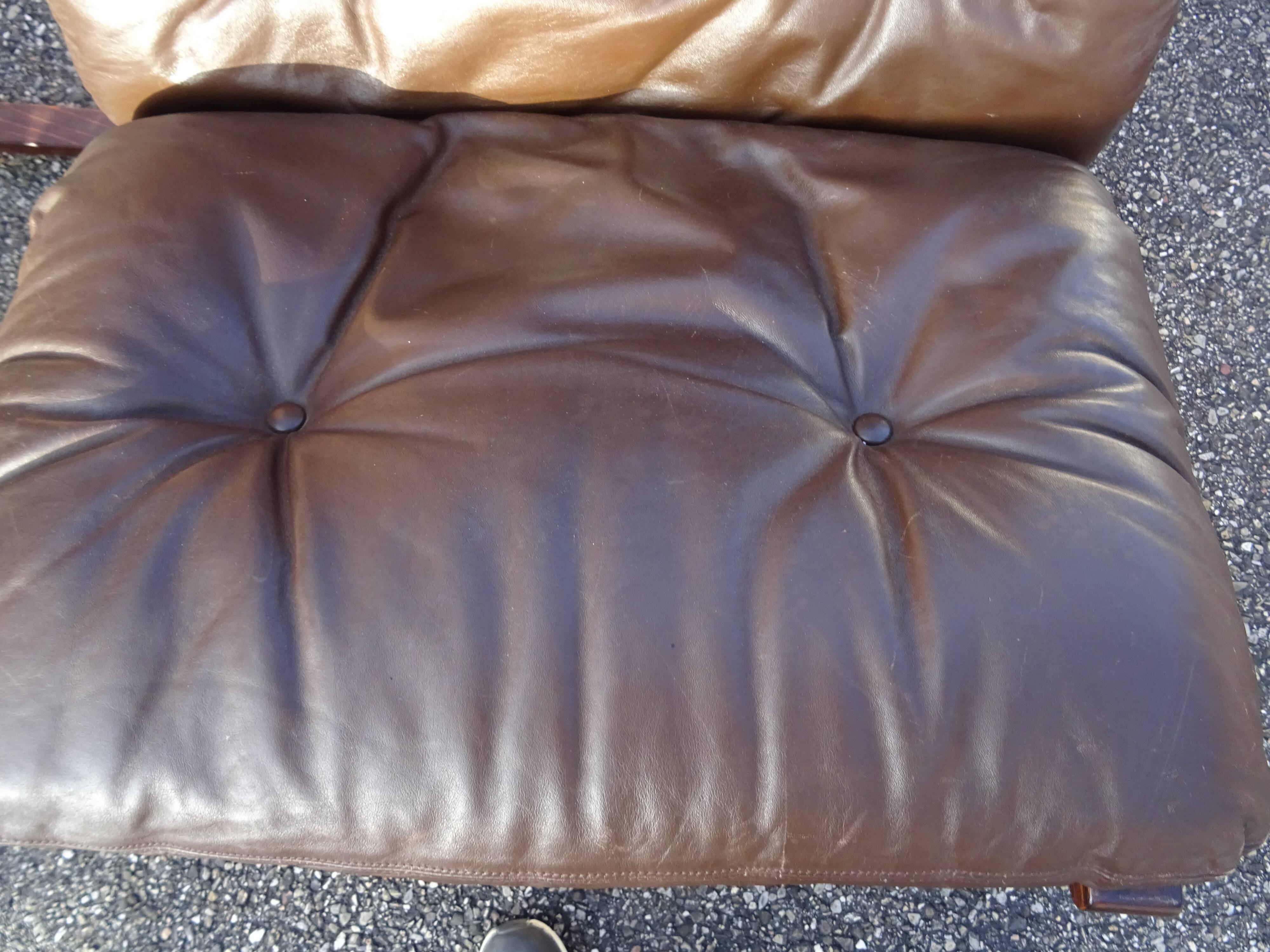 Paire de fauteuils Siesta design Scandinave Ingmar Relling Westnofa An 70