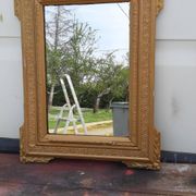 Mirror wood and stuc gilded 19th