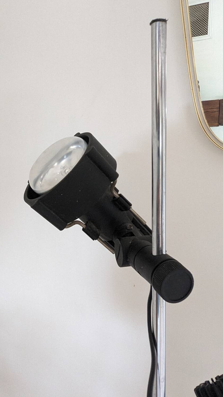 Lampadaire postmoderne  Arco design Roger Tallon années 70 80