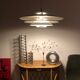 Large Scandinavian pendant lamp (50cm) / Silver matte