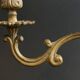 Pair of Napoleon III candelabra in brass, 19th century