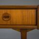 Mid-Century Teak Desk attributed to Bartels Works, 1960s