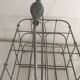 Old bottle rack