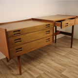 Scandinavian teak office 1960