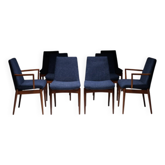 Mid-century modern chairs - set of 8