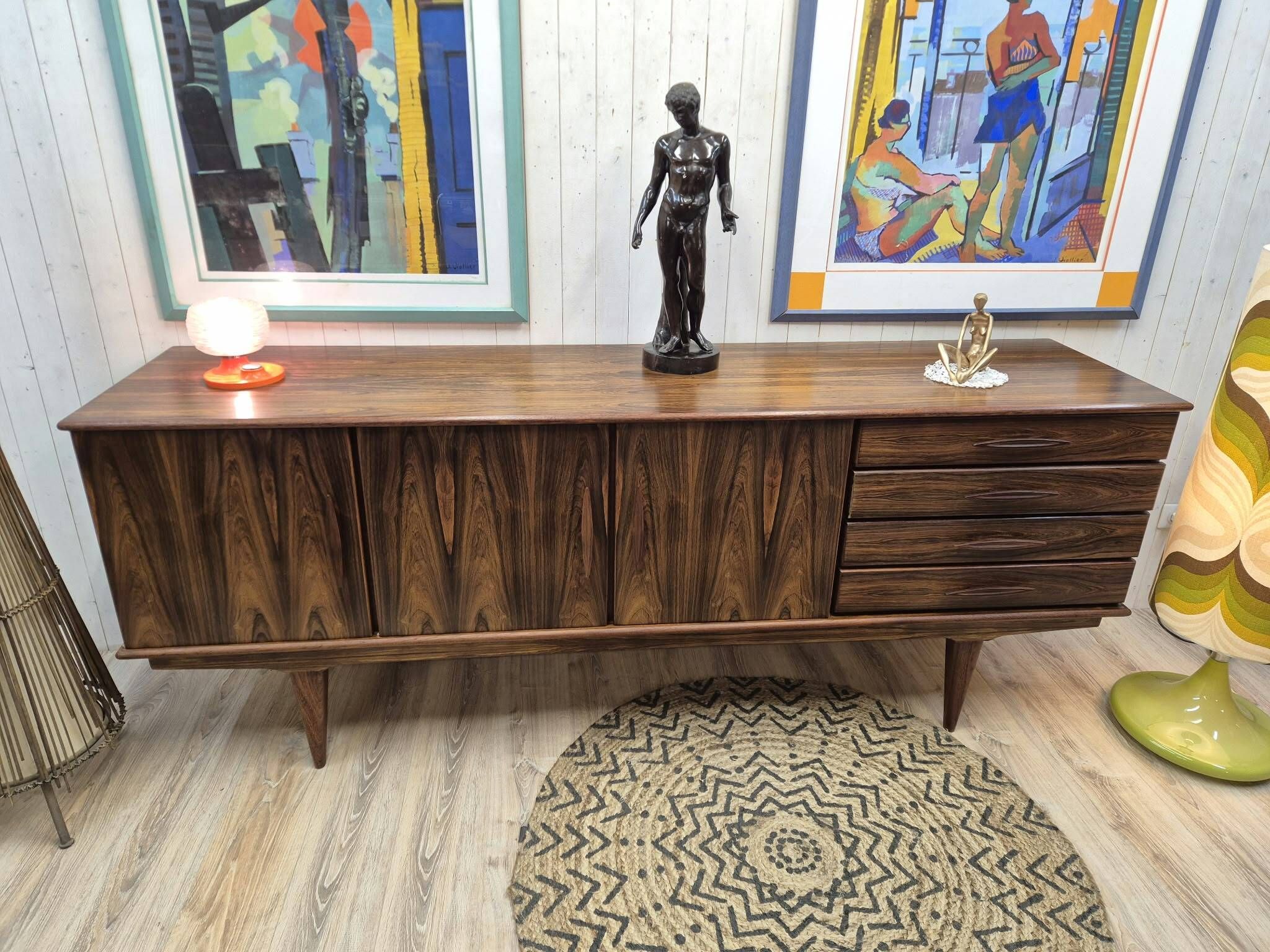 Enfilade scandinave palissandre malora
