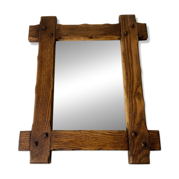 Brutalist mirror