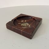 Cendrier vintage en marbre années 60/70