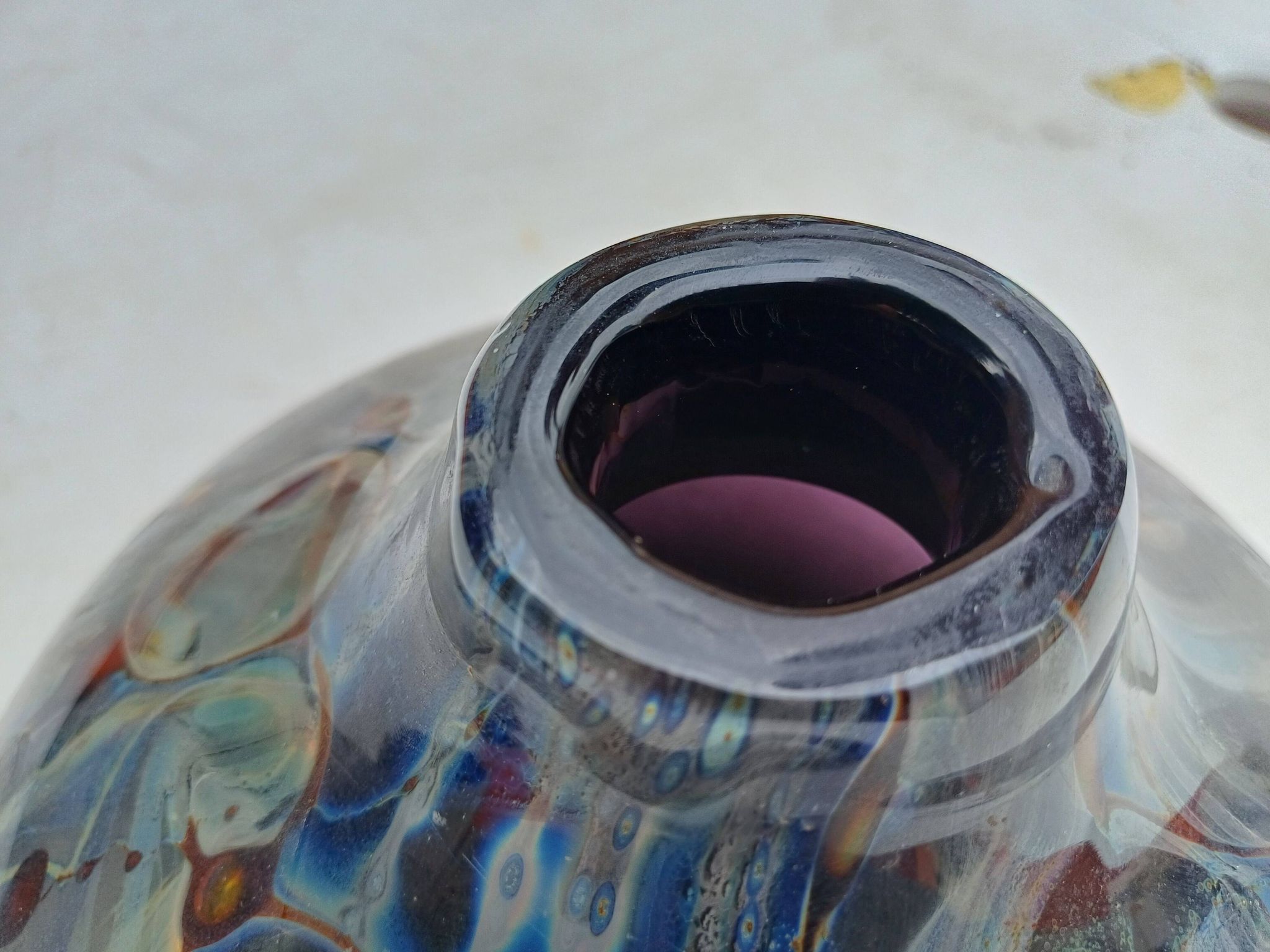 Vase en Pate de Verre de Louis Leloup , Val St Lambert