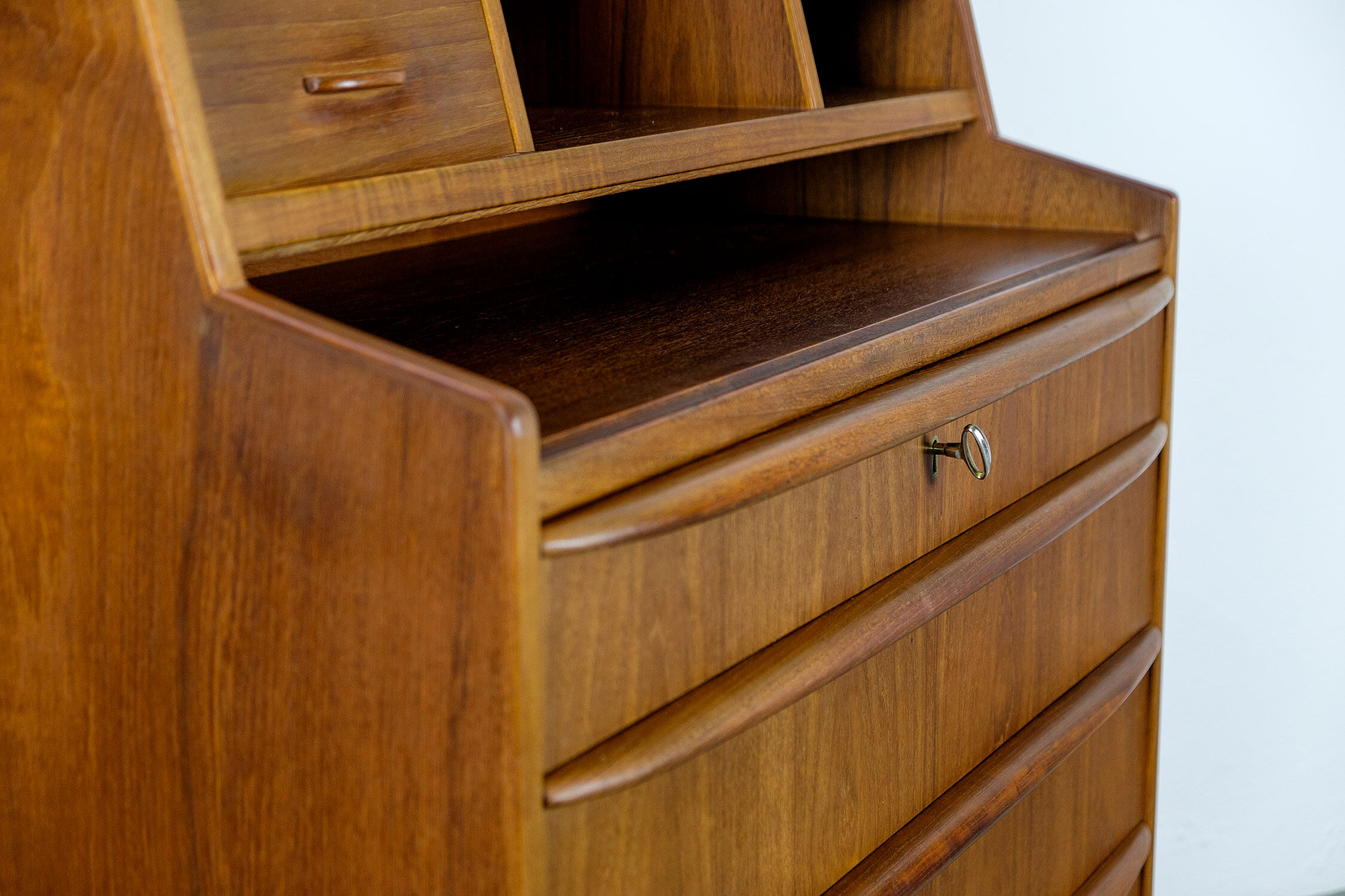Teak Secretary by Christian Møller Möbelsnedkeri, 1960s