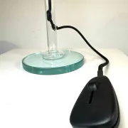 Parola Table Lamp By Gae Aulenti & Piero Castiglioni For Fontana Arte, Italy, 1980S