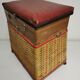 Siège coffre , tabouret vintage de pecheur