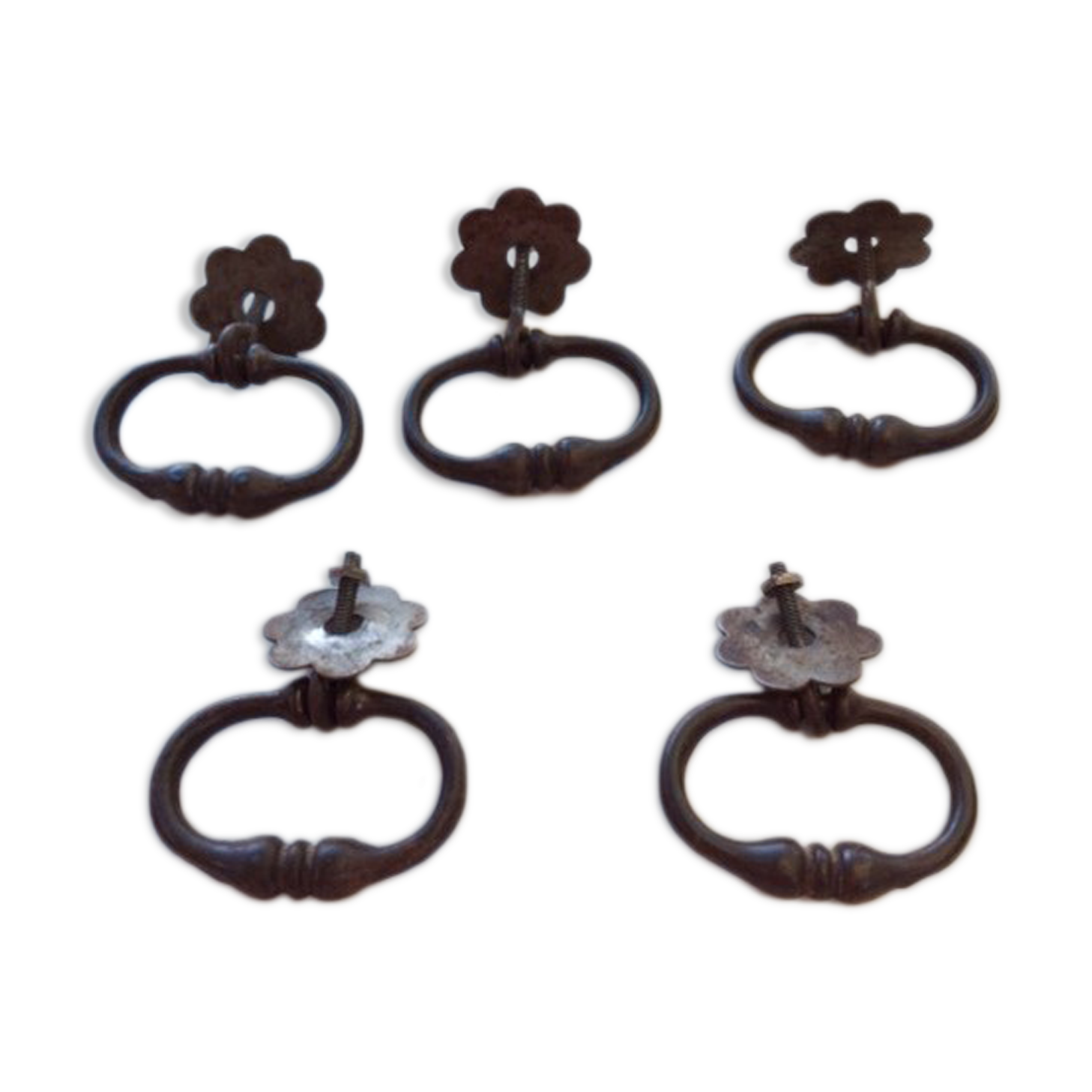 Vintage metal handles