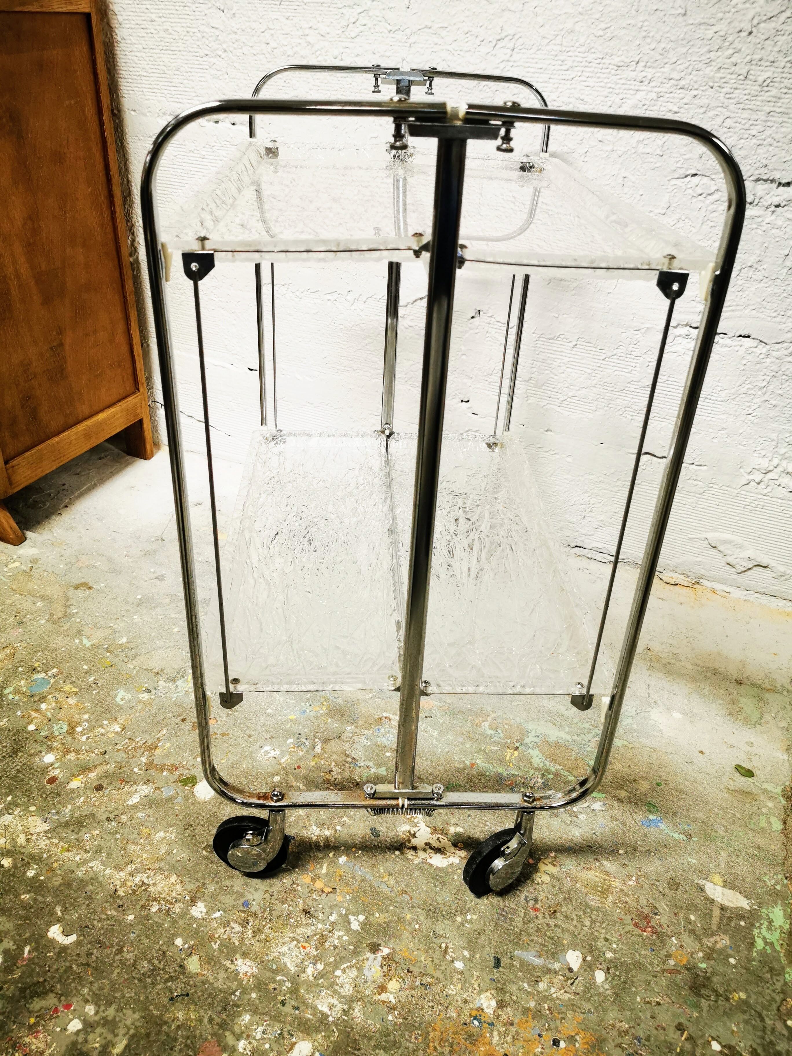 Vintage wheeled dessert