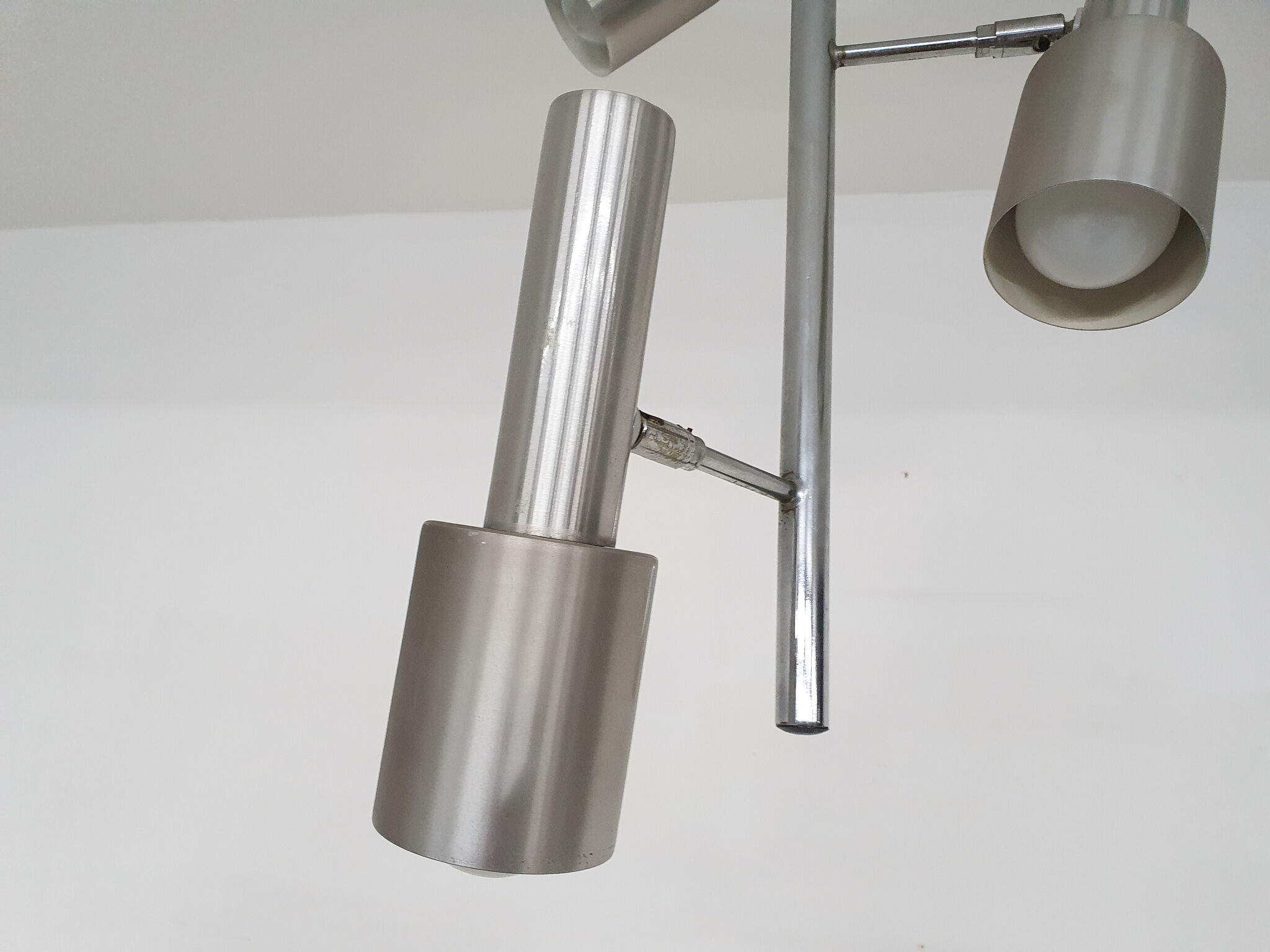 Mid-century design ceiling light with 3 spots, 1960's