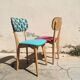 Pair of vintage chairs in solid beech